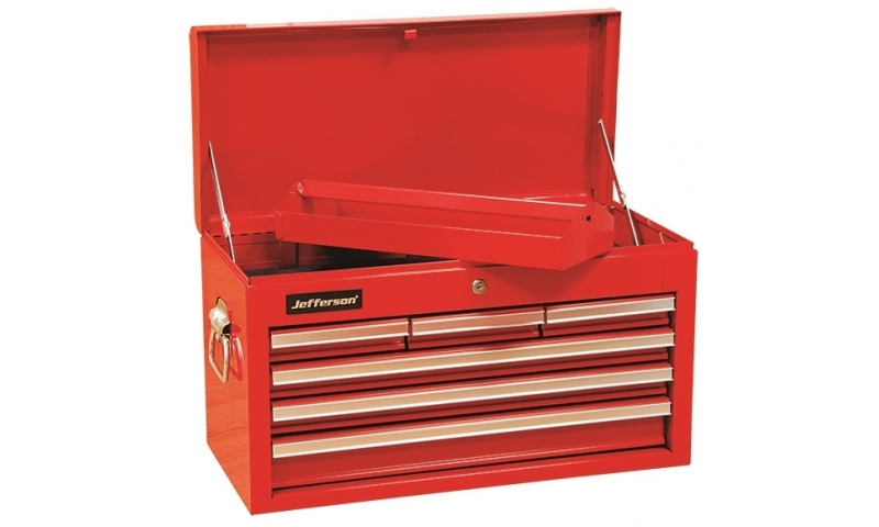 6 Drawer Top Chest Red